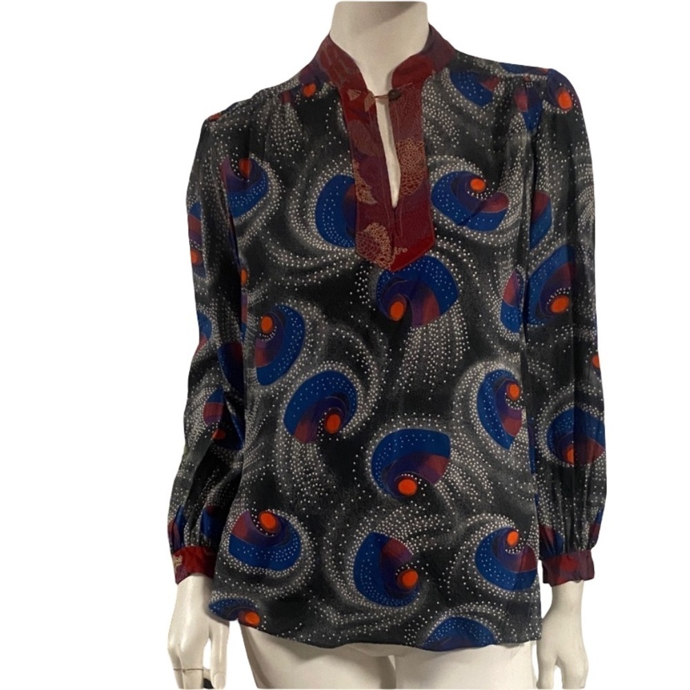 70s  Multicolor Women's Top